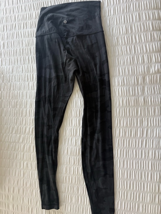 lululemon athletica Pants - lululemon athletica Black Camouflage High-Rise Leggings